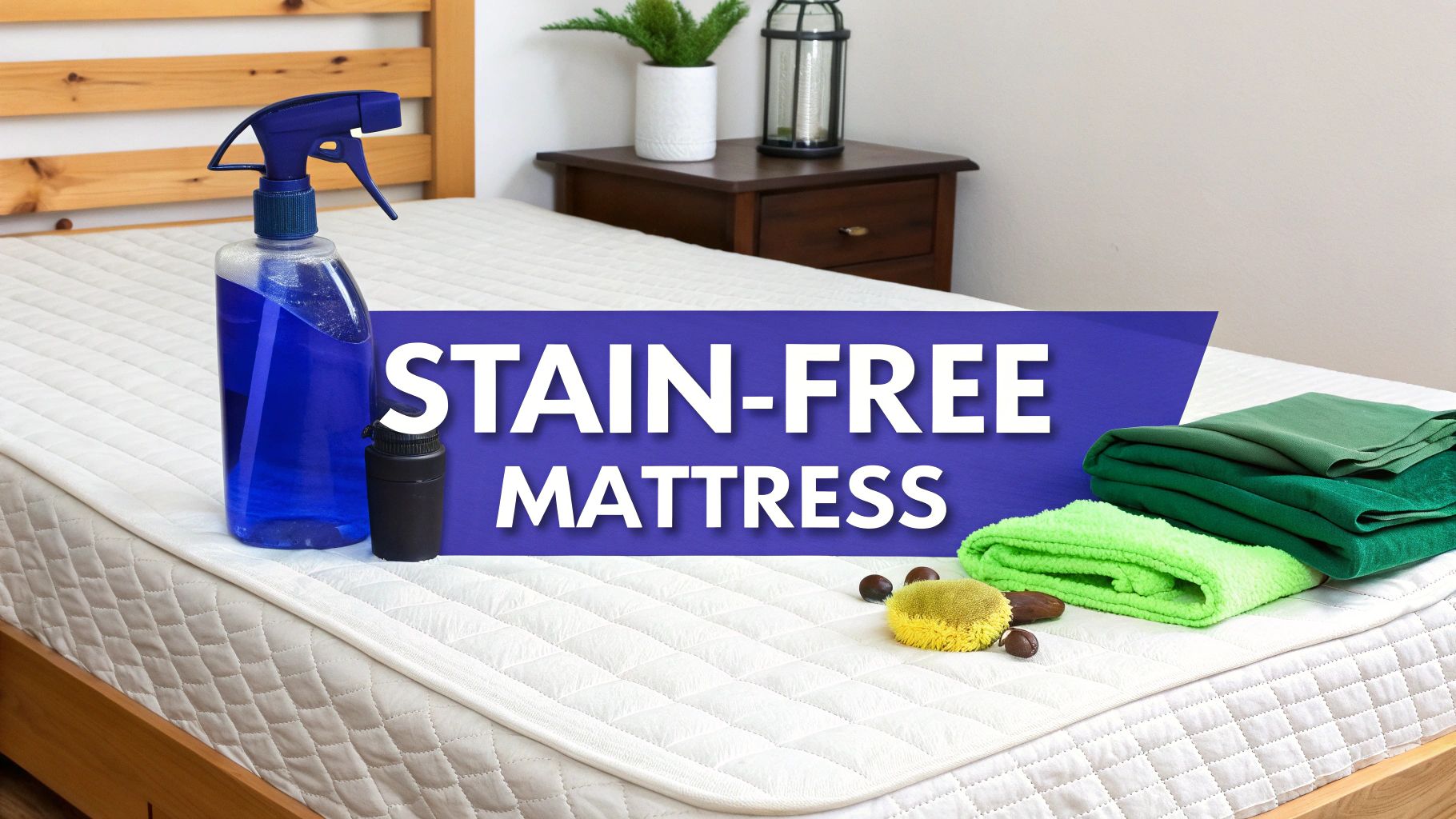 How to Get Stains Out of a Mattress